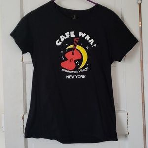 NYC Cafe Wha! Employee Shirt, never worn!